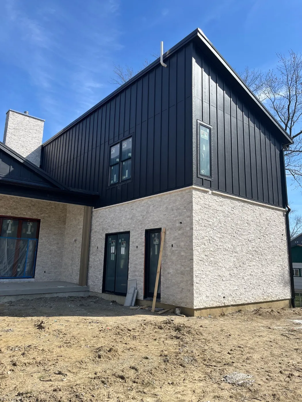 Siding installation documented in Coverdale